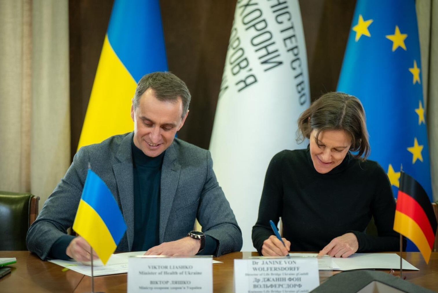 March 2026: Life Bridge Ukraine enters into strategic partnership with Ukrainian Ministry of Health